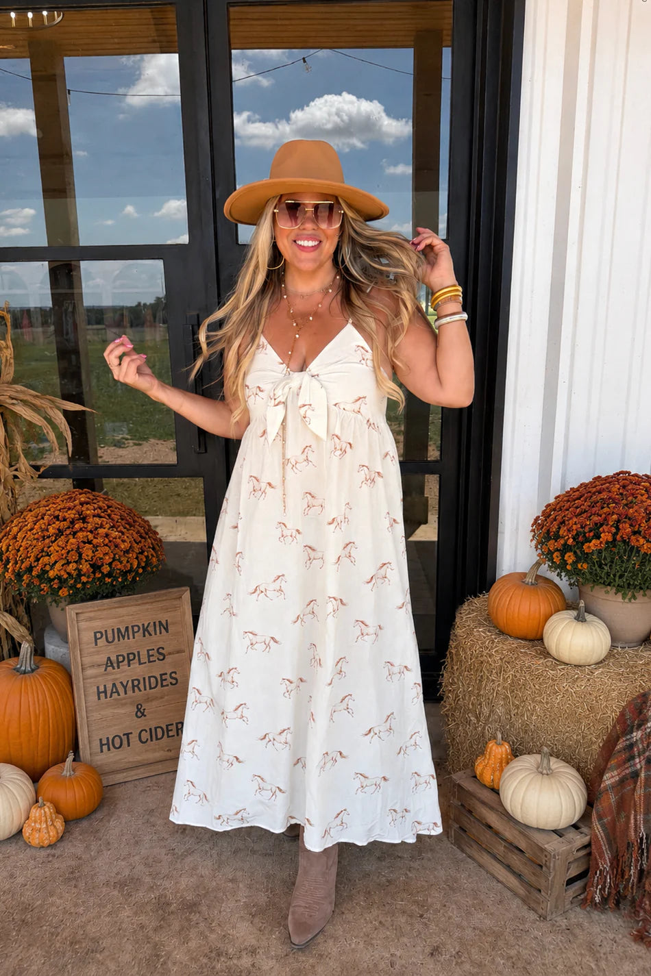 Preorder western charm maxi