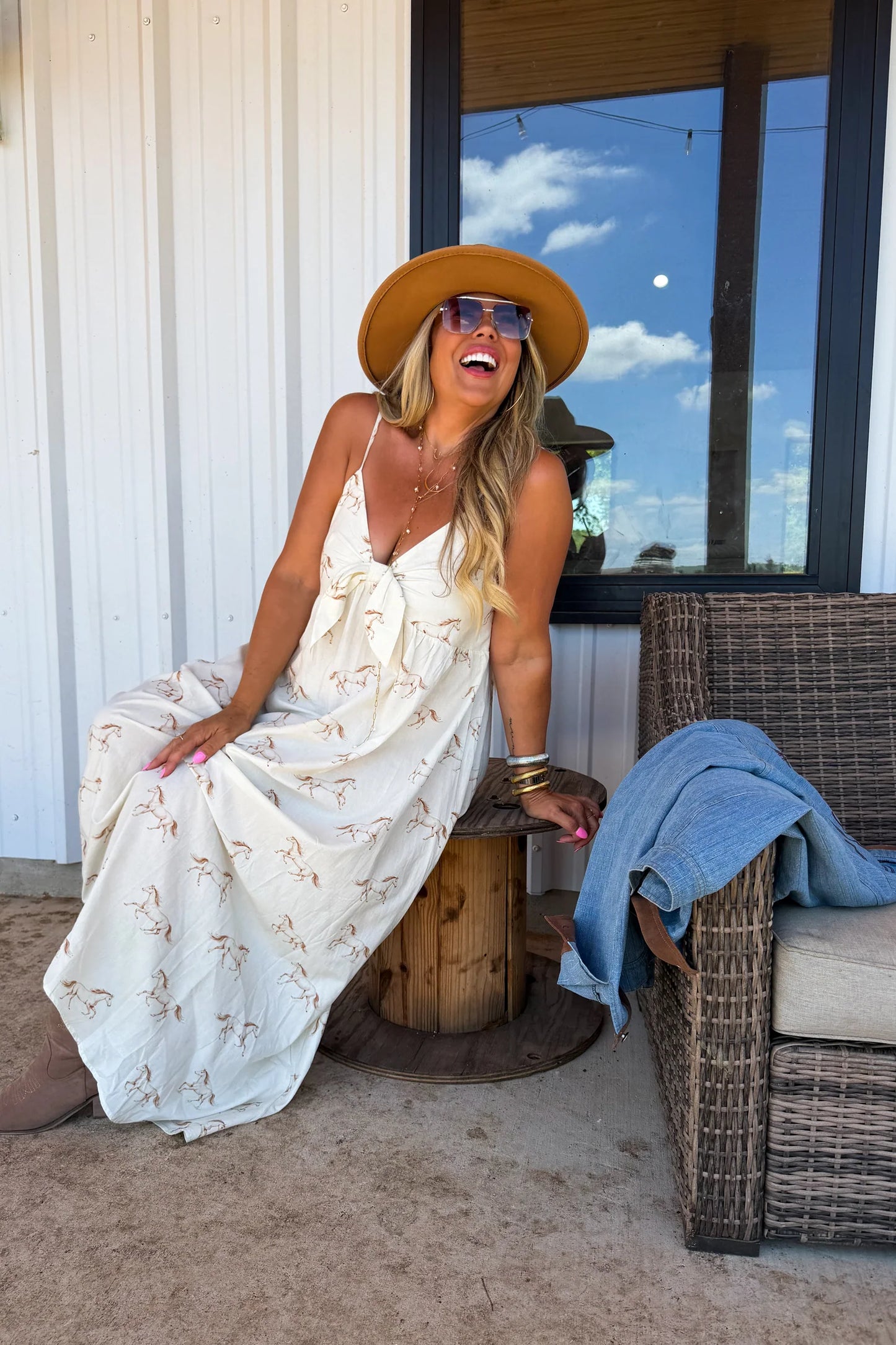 Preorder western charm maxi